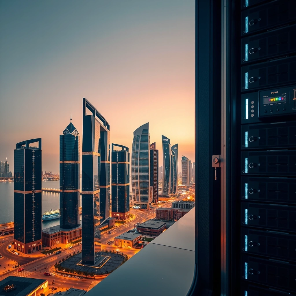 Doha Skyline Digital Transformation